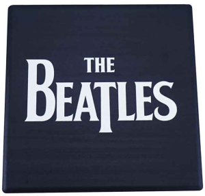 THE BEATLES LOGO CERAMIC COASTER