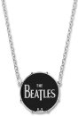 BEATLES DRUM LOGO WOMEN'S SILVER NECKLACE