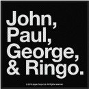 JOHN, PAUL, GEORGE, RINGO PATCH