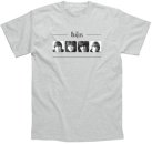 BEATLES 1966 PORTRAITS LT. GREY TEE - Last One