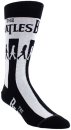 ABBEY ROAD CROSSING CREW BLACK SOCKS