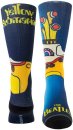 YELLOW SUBMARINE BLACK SOCKS