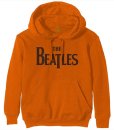 BEATLES LOGO ORANGE HOODIE