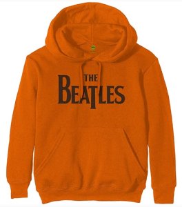 BEATLES LOGO ORANGE HOODIE