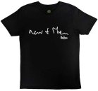 THE BEATLES NOW & THEN BLACK TEE