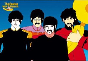 YELLOW SUBMARINE POSTCARD