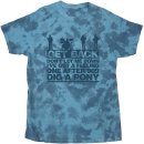 LET IT BE SONGS COLOR DIP-DYED T-SHIRT