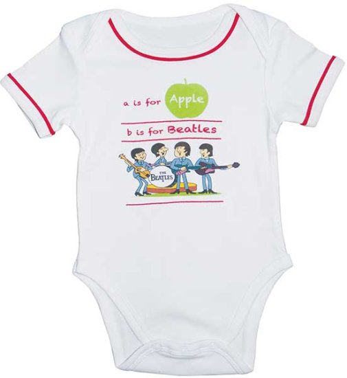 A IS FOR APPLE ONESIE - Click Image to Close