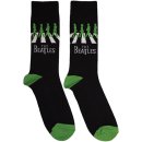 ABBEY ROAD CROSSING BLACK UNISEX SOCKS