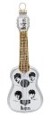ICONIC BEATLES GUITAR GLASS ORNAMENT