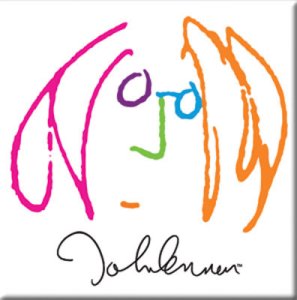 JOHN LENNON SELF PORTRAIT MAGNET