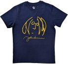 JOHN LENNON SELF PORTRAIT NAVY TEE