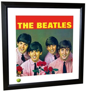 BEATLES FROM ME TO YOU LITHOGRAPH - FRAMED
