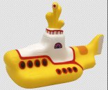 YELLOW SUBMARINE BATH TOY