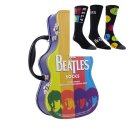 MEN'S HARD DAY'S NIGHT FACES 3 PK GUITAR TIN SOCK BOX