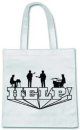 BEATLES HELP! PERFORMING WHITE ECO TOTE