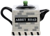 ABBEY ROAD SCULPTED CERAMIC TEAPOT - Last Two
