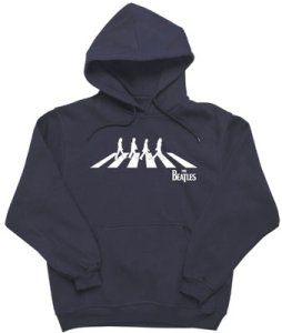 ABBEY ROAD NAVY HOODED SWEATSHIRT
