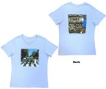 LADIES ABBEY ROAD LIGHT BLUE FITTED TEE