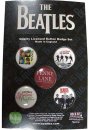 SET OF 5 VARIOUS BEATLES LIVERPOOL PINS