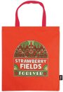 STRAWBERRY FIELDS FOREVER SHOPPER TOTE