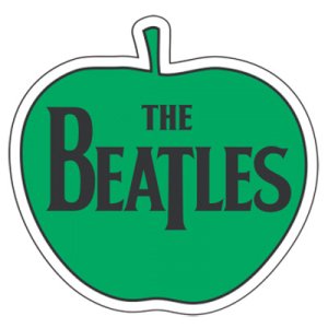 The Beatles Apple Records Music Label Green Apple Logo Patch 