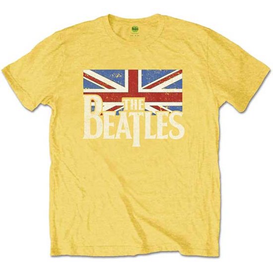 CHILD LOGO/VINTAGE FLAG YELLOW TEE - Click Image to Close