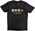 BEATLES LOGOs BLACK TEE