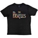 BEATLES ALBUM COVER IMAGES LOGO TEE