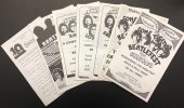 SET OF ORIGINAL BEATLEFEST PROGRAM BOOKS 1974-1977