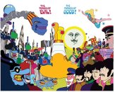 YELLOW SUBMARINE "GOOD VS. EVIL" PRINTED PLEXIART