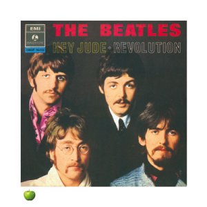BEATLES HEY JUDE (VERSION 2) LITHOGRAPH - UNFRAMED