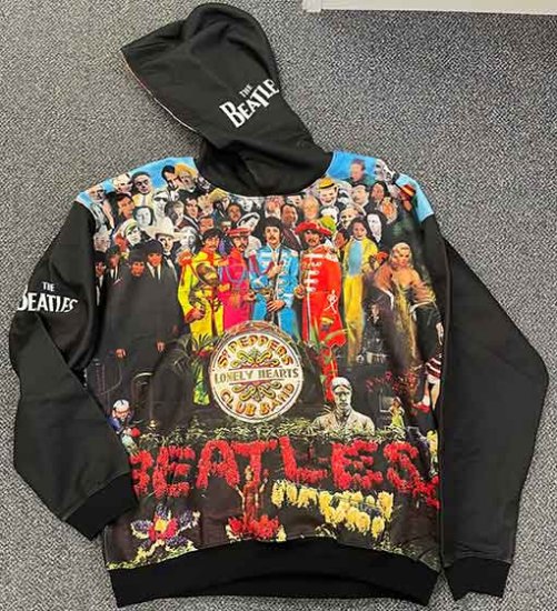 SGT. PEPPER ALL OVER HOODIE - Click Image to Close