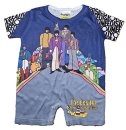 YELLOW SUBMARINE SEA OF HOLES ROMPER - 6-12 MO
