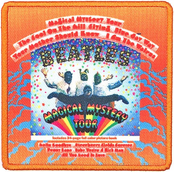 MAGICAL MYSTERY TOUR ALBUM COVER PATCH - Click Image to Close