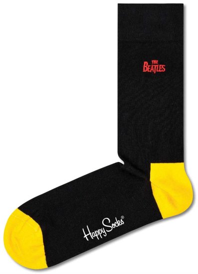 WOMEN'S BEATLES LOGO "HAPPY SOCKS" - Click Image to Close