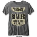 BEATLES CARNEGIE HALL (BURNOUT STYLE TEE) - XL