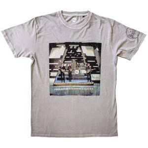THE BEATLES ON STAGE GREY TEE