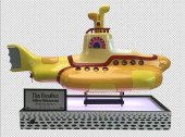 YELLOW SUBMARINE STUDIO SCALE MODEL - Shipping Included