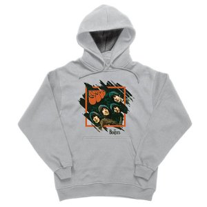 RUBBER SOUL COVER GREY HOODIE