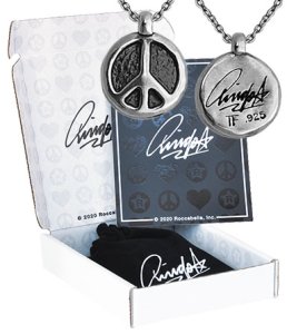 RINGO SILVER PEACE NECKLACE