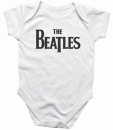 BEATLES LOGO WHITE ONESIE