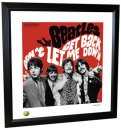 BEATLES GET BACK LITHOGRAPH - FRAMED