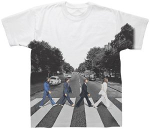BEATLES ABBEY ROAD SUBLIMATION T