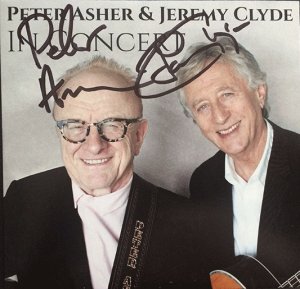 SIGNED - PETER & JEREMY - LIVE IN CONCERT