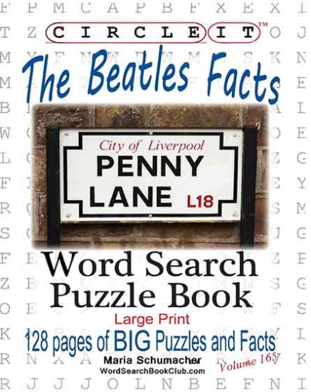 THE BEATLES FACTS, WORD SEARCH, PUZZLE BOOK - Click Image to Close