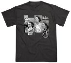 BEATLES 1968 IMAGE BLACK T-SHIRT - XXL ONLY