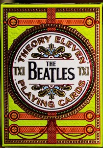 BEATLES PREMIUM PLAYING CARDS - GREEN