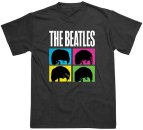 HARD DAY'S NIGHT FACES BLACK TEE