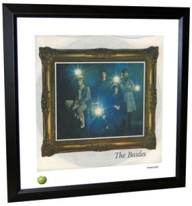 BEATLES PENNY LANE (US) LITHOGRAPH - FRAMED